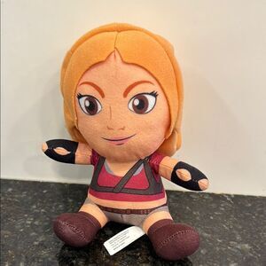 Jumanji Ruby Roundhouse Plush 7" Stuffed Doll Big Head Toy Factory 2019 Movie